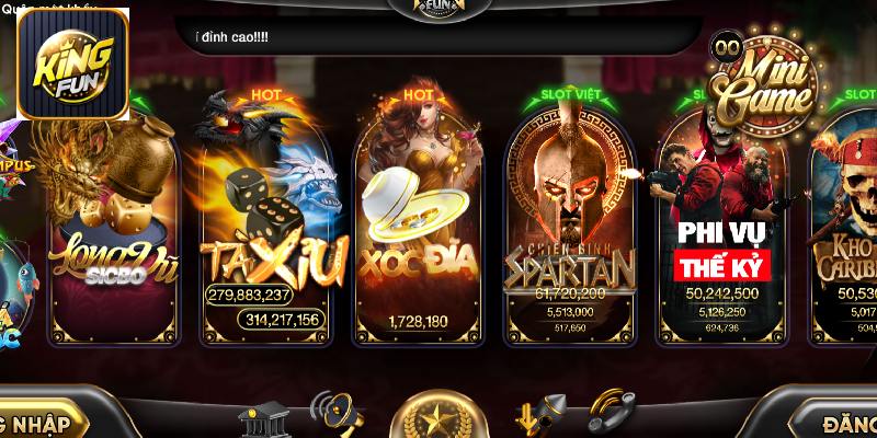 Hơn 500 tựa game casino 